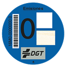 Etiqueta Cero emisiones - 32261